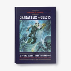 Characters & Quests (Dungeons & Dragons): A Young Adventurer's Workbook for Creating a Hero and Telling Their Tale (Dungeons & Dragons Young Adventurer's Guides)