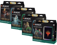 Lord of the Rings Tales of Middle-Earth Commander Deck (set of 4)