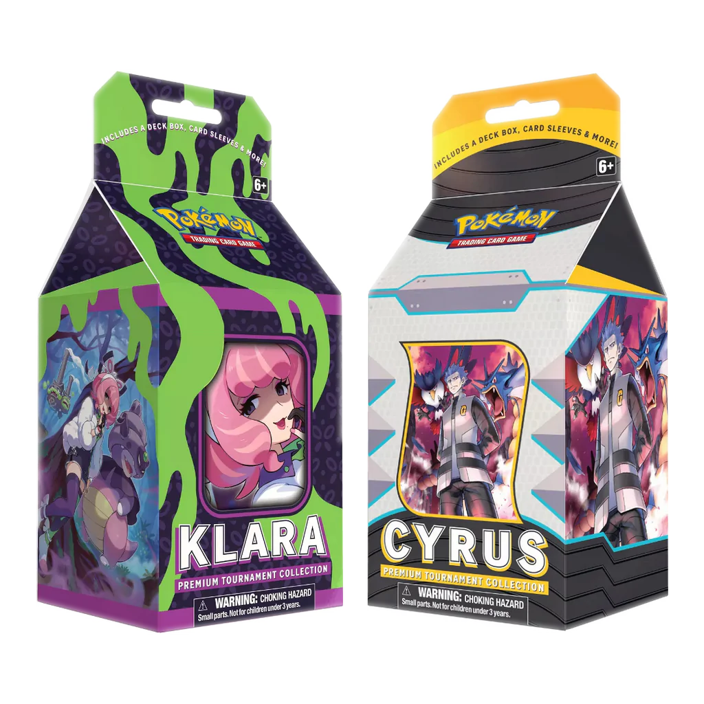 Pokemon: Cyrus/Klara Premium Tournament Collection Set of 2