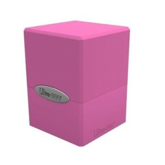 Ultra Pro Deck Box: Pink Satin Cube