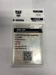 Twinkle Laser Card Sleeves (Japanese Size) - 100 count