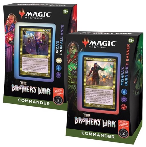 Magic the Gathering: - The Brothers War - Commander deck bundle