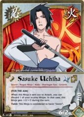 Sasuke Uchiha [For The Aim] - 589 - Starter Rare - 1st Edition