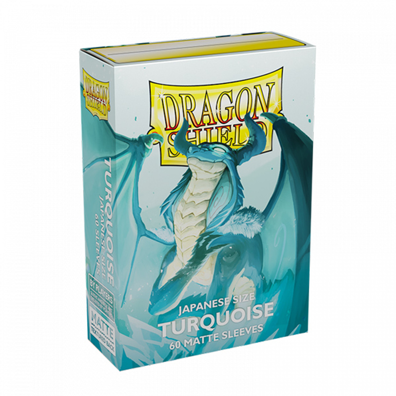 Dragon Shield - Turquoise - Dual Matte - Japanese Size (Box of 60)