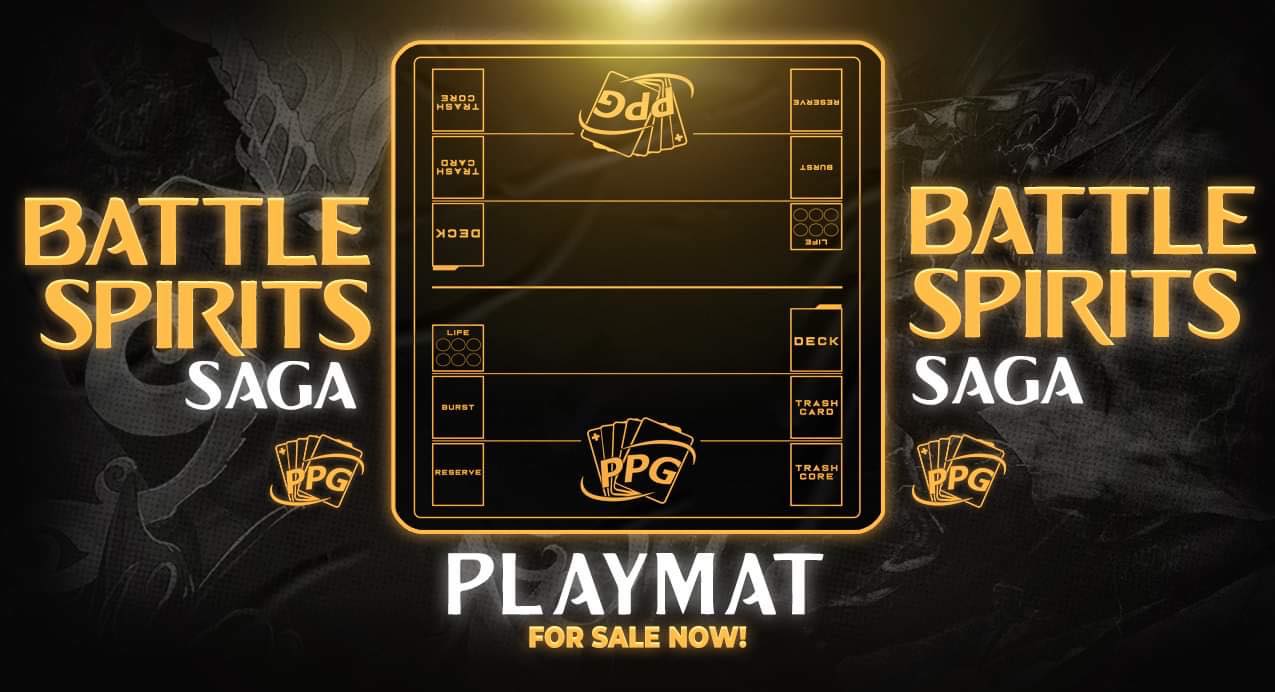 PPG Official Playmat Battle Spirits Saga (Cloth 2 Player)