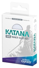 Ultimate Guard - Katana Standard Size Inner Card Sleeves (100ct) - Transparent