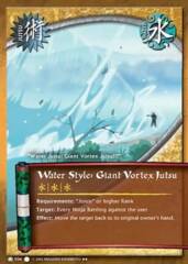 Water Style: Giant Vortex Jutsu - J-034 - Rare - Unlimited