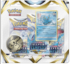 Sword & Shield - Silver Tempest 3-Booster Blister -Manaphy