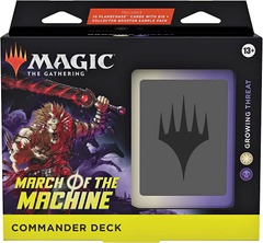 Magic the Gathering - March of the Machines Commander Deck Growing Threat