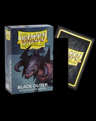 Dragon Shield - Outer - Matte Black Standard Size (100 Count)