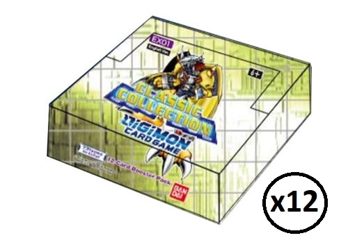 Digimon Card Game: Classic Collection Booster Case (12 boxes)