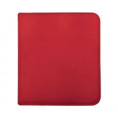 Vivid Zippered 4-Pocket - Red