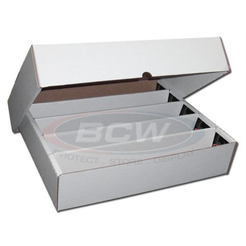 BCW 5000 COUNT STORAGE BOX (FULL LID) 5-Row