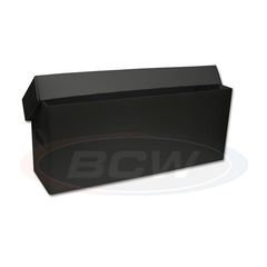 Plastic Long Comic Book Storage Box - Black
