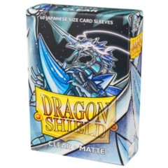 Dragon Shield Mini Japanese Size Matte Sleeves- Clear