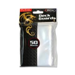 BCW Gaming DECK GUARDS - CLEAR - Pack of 50