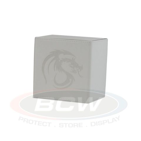 BCW Gaming COMMANDER DECK LOCKER - LX - WHITE