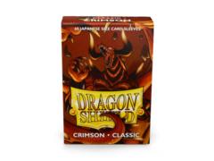 Dragon Shield Mini Japanese Size Classic Sleeves - Crimson