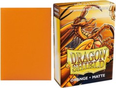 Dragon Shield Mini Japanese Size Matte Sleeves - Orange