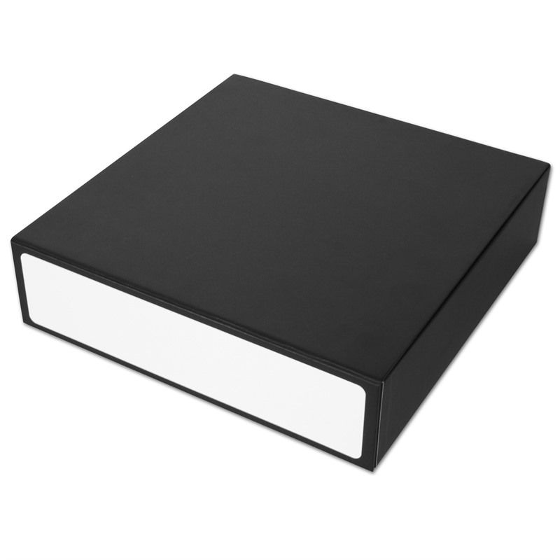 BCW CARD GAMING BOX - BLACK AND WHITE