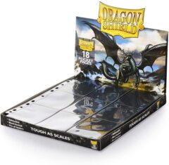 Dragon Shield: 18-Pocket Side-Loading Black-Backed Binder Pages