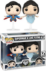 Pop! Movies Superman & Lois Flying Zavvi Exclusive 2 Pack