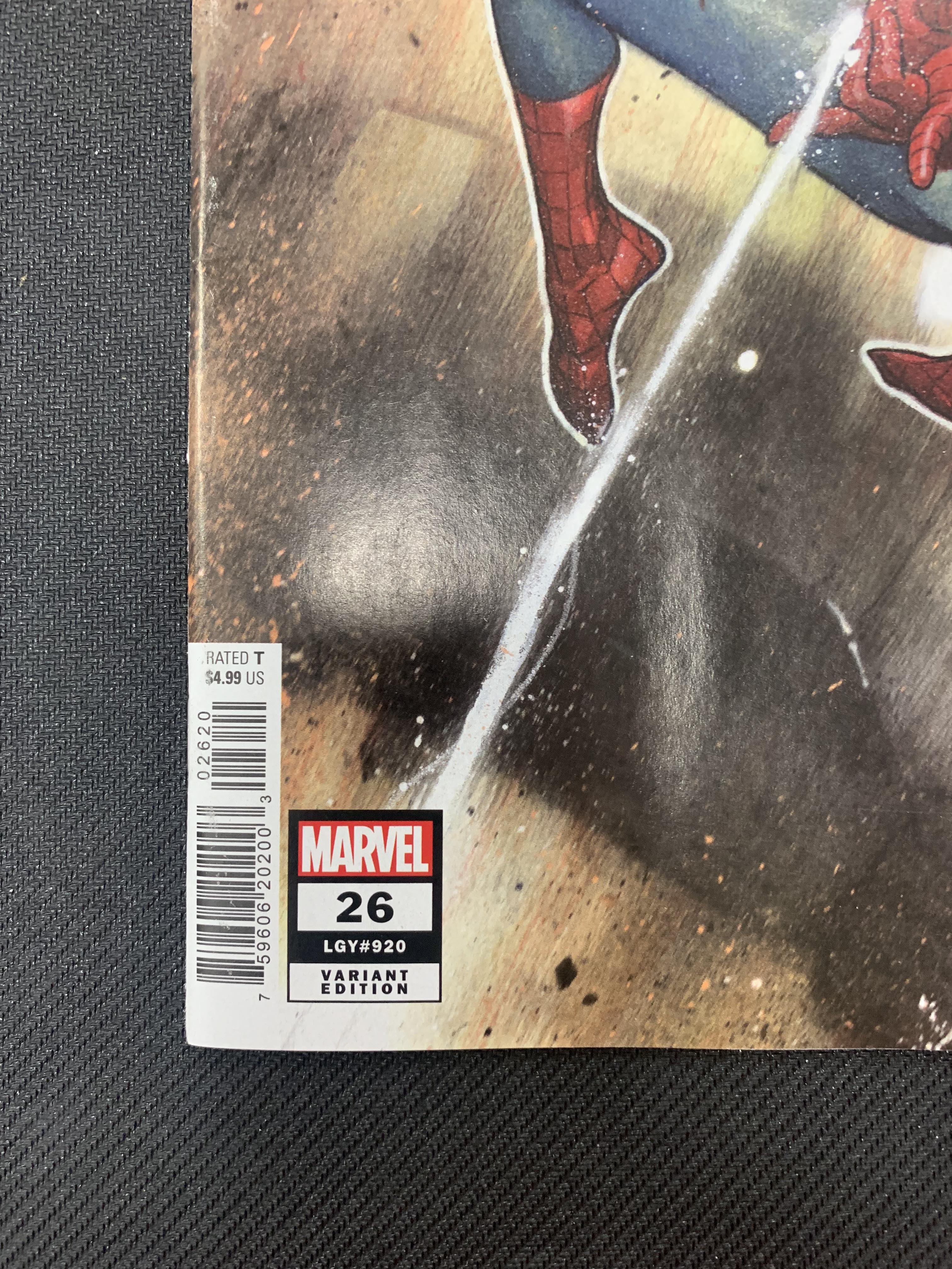 Amazing Spider-Man #26 1:200 Olivier Coipel Variant Marvel 2023 Death of Ms Marvel