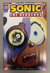 Sonic The Hedgehog #53 Cover C 1:10 Copy Fourdraine RI Variant First Print