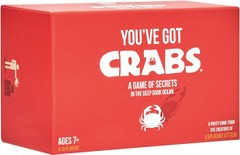 You've Got Crabs by Exploding Kittens - A Card Game Filled with Crustaceans and Secrets - Family-Friendly Party Games
