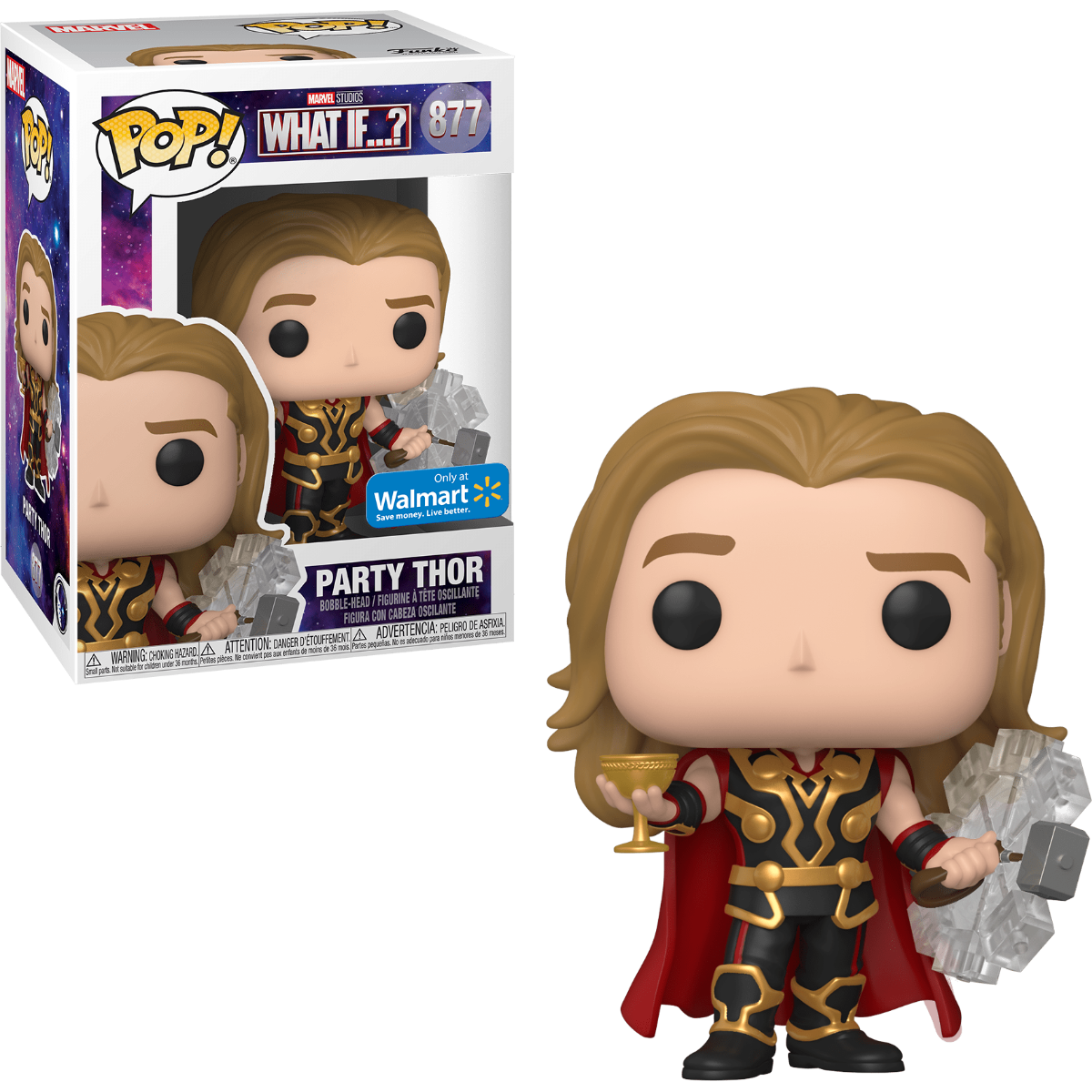 Party Thor Funko POP Wal-Mart Exclusive #877 What If
