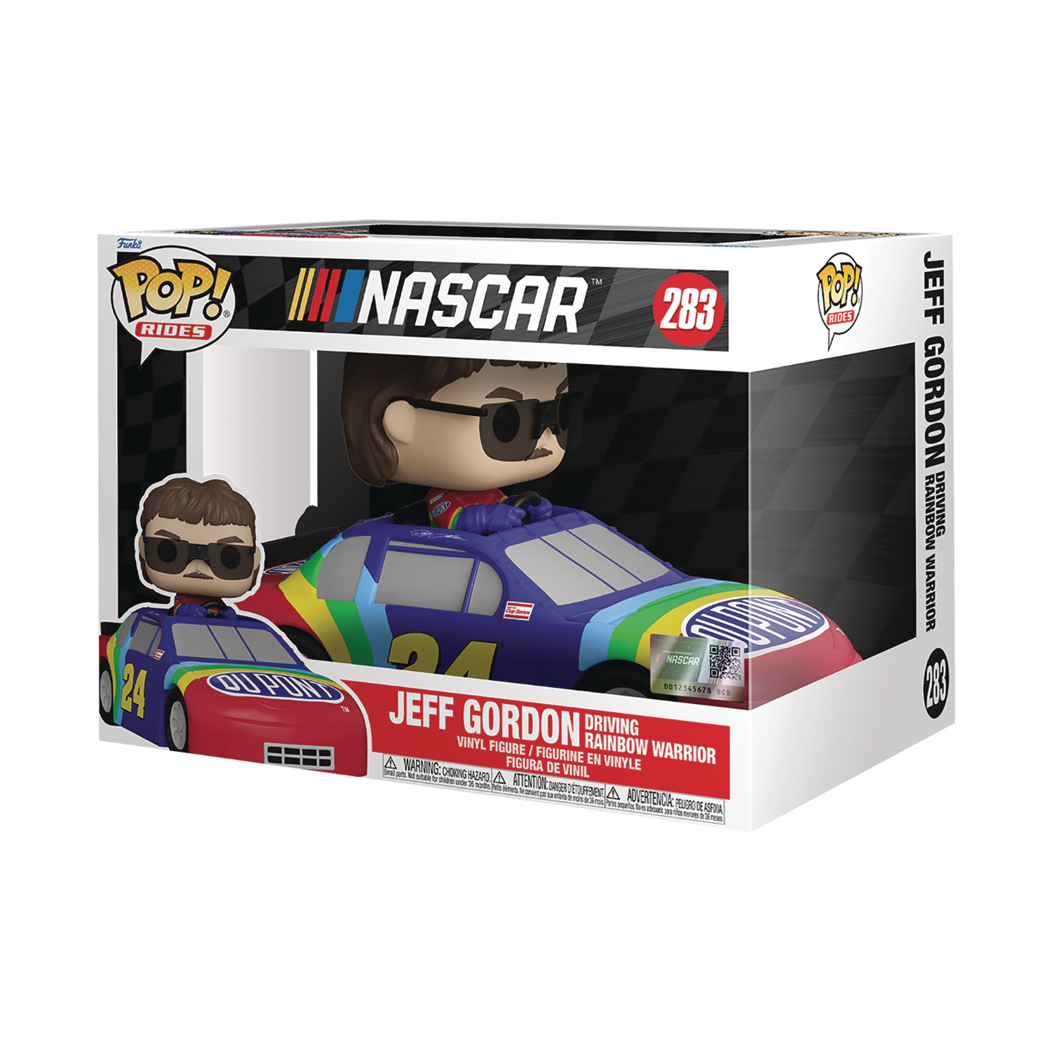 POP RIDES SUPDLX NASCAR JEFF GORDON RAINBOW WARRIOR VIN FIG