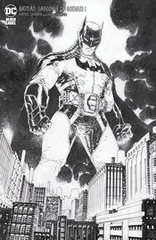 Batman Gargoyle Of Gotham #1 1:25 Black And White Jim Lee Cover E Variant DC First Print 2023