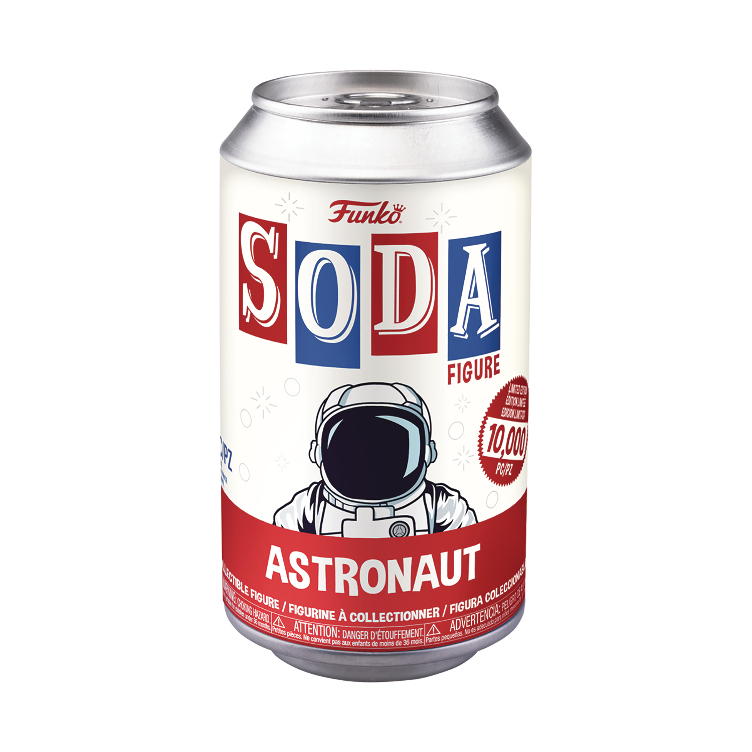 VINYL SODA ICON NASA ASTRONAUT