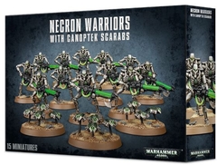 Necron Warriors with Canoptek Scarabs