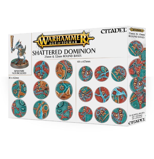 Age of Sigmar Shattered Dominion: 25 & 32mm Round
