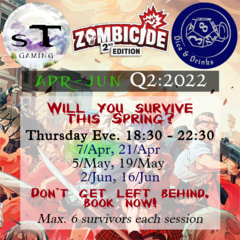 Zombicide Survival Session 7/Apr