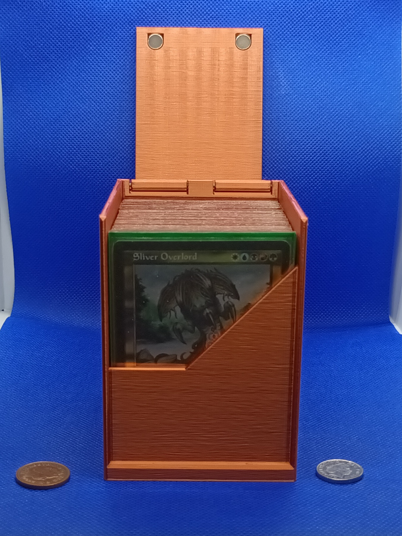 100+ Ultimate Card Box v4 (Magnetised)_WUBRG