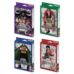One Piece TCG Starter Deck Bundle (Set of 4)