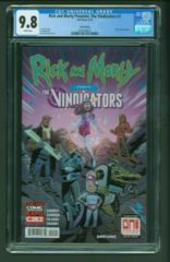 Rick and Morty Presents The Vindicators 1 CGC 9.8 C2E2 Edition Oni Exclusive