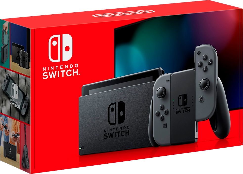 Nintendo Switch with Gray Joy-Con [Version 2]