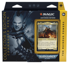 Universes Beyond: Warhammer 40,000 - The Ruinous Powers Commander Deck (Collector's Edition)