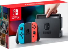 Nintendo Switch Console V1 32GB - Red & Blue Joy-Con