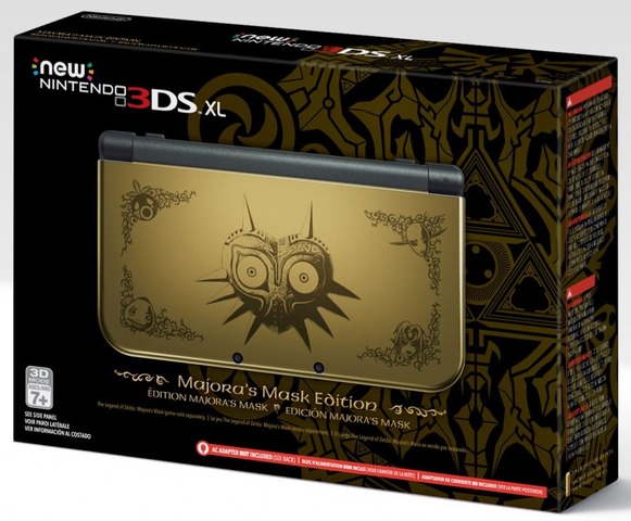 New Nintendo 3DS XL Zelda Majoras Mask Limited Edition