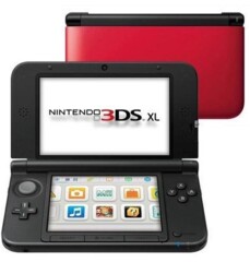 Nintendo 3DS XL Black & Red