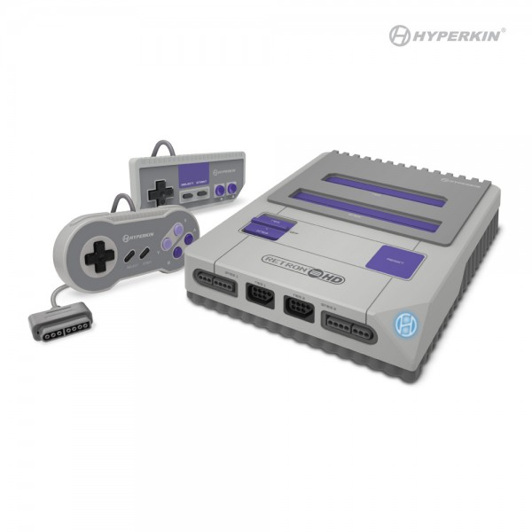 Hyperkin RetroN 2 HD for NES / Super NES / Super Famicom - Gray