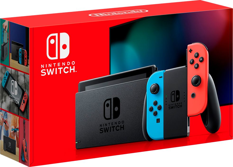 Nintendo Switch with Red and Blue Joy-Con [Version 2]