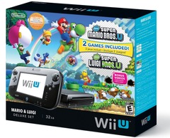 Wii U Console Deluxe: Mario & Luigi Edition