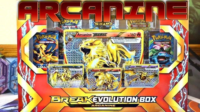 ARCANINE Pokemon Tins & Box Sets Sun City Games!!! BREAK EVOLUTION BOX