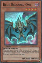 Blue-Blooded Oni - GENF-EN034 - Super Rare - Unlimited Edition