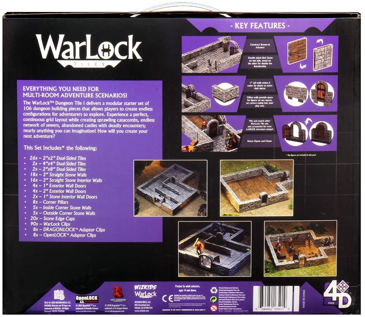 Warlock Tiles - Dungeon Tiles 1